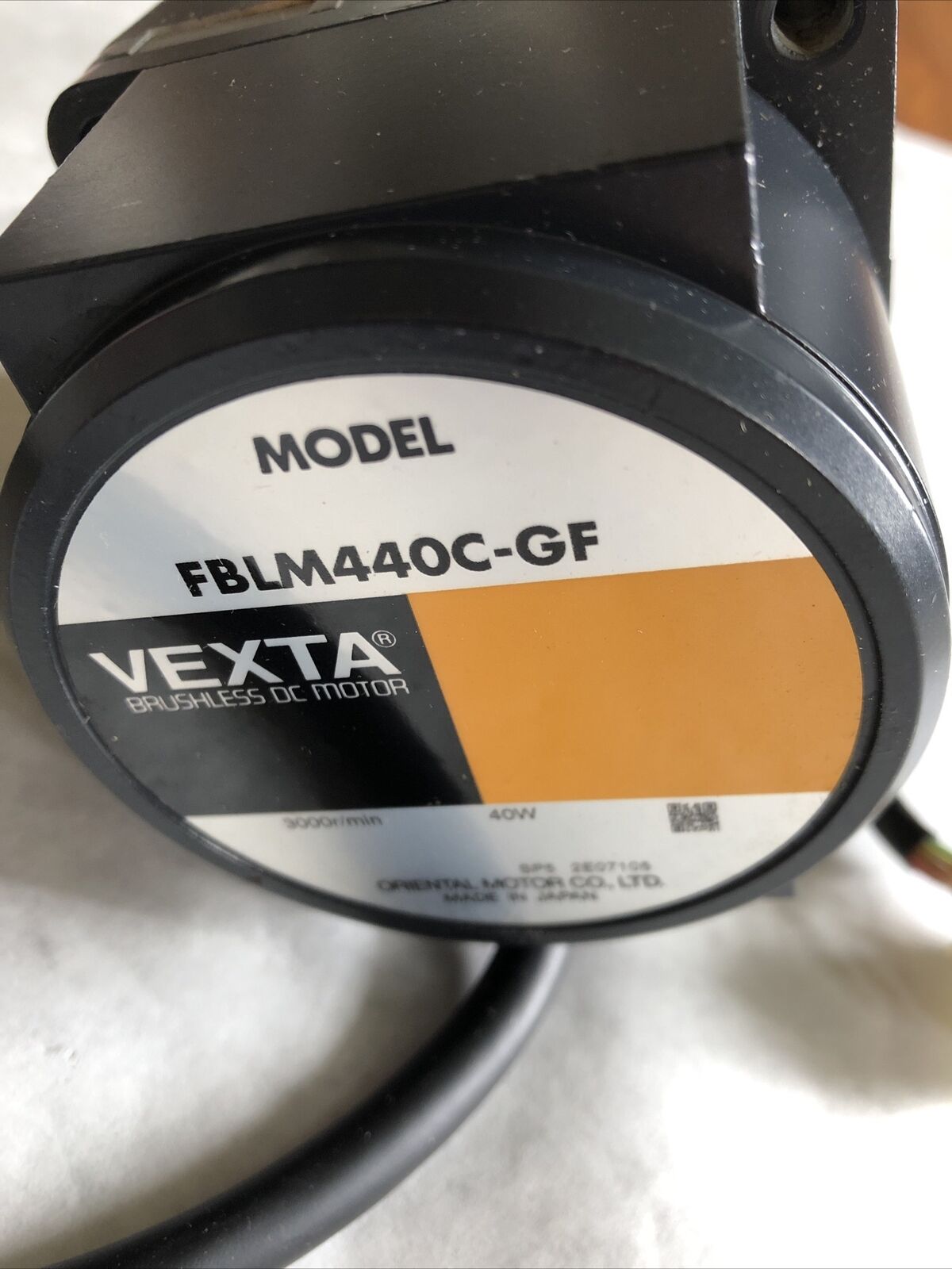 Om Fblm440c-Gf Oriental Motor Gf4g15 Dc Motor,Bv
