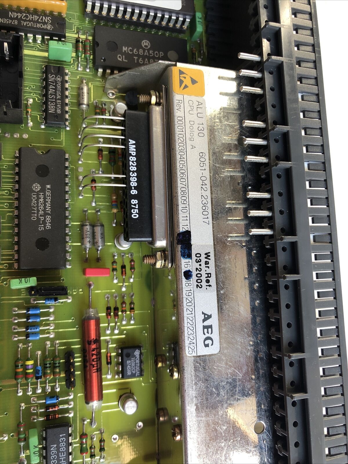 Aeg Alu 130 236017 Cpu Gould Modicon 6051-042.236017 Cpu Module W/Gsw Dolg A,Fg