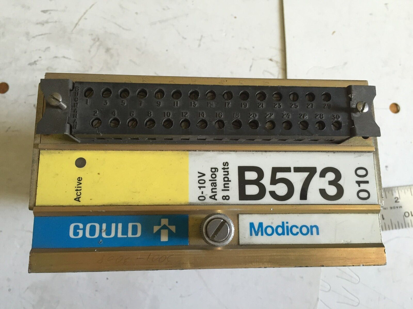 Gould B573 010,Gould As-B573-010,Input Analog 984 Series 0-10V As-B573-010,Ev
