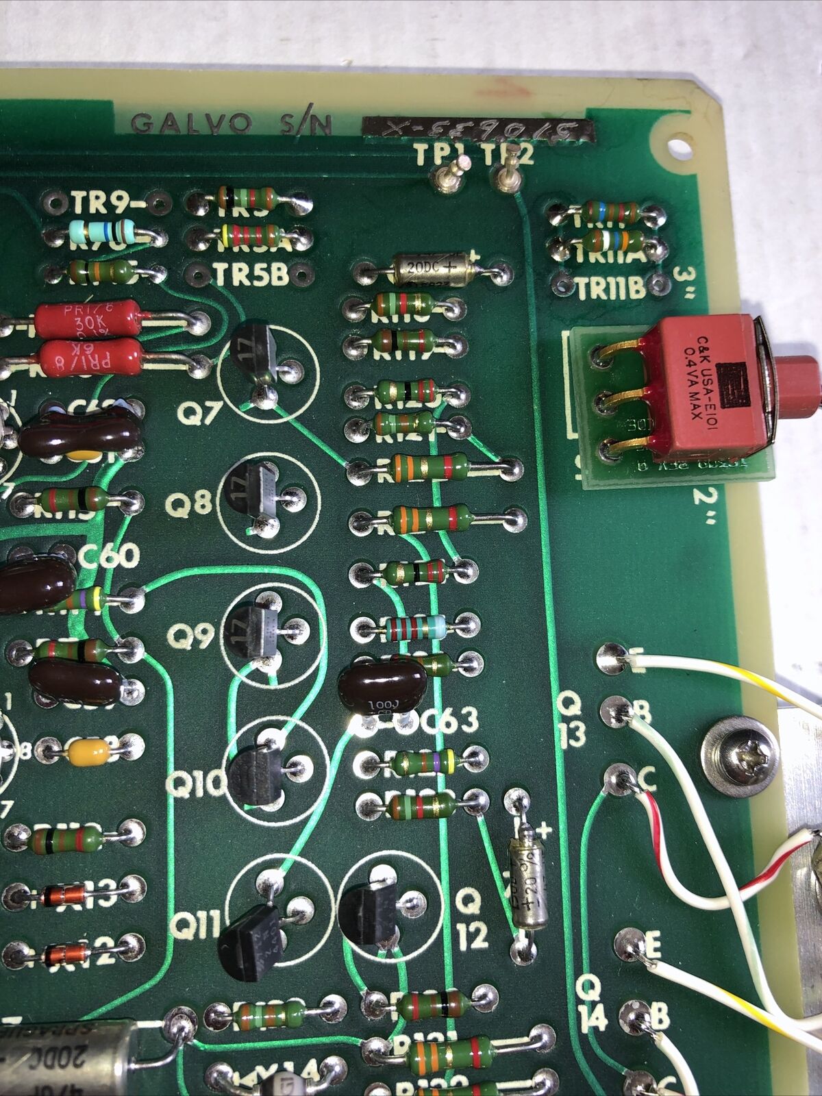 Teradyne Galve Ts180 X & Y Axis Driver Control Board,229-180-01/C 92429 B742 ,Ff