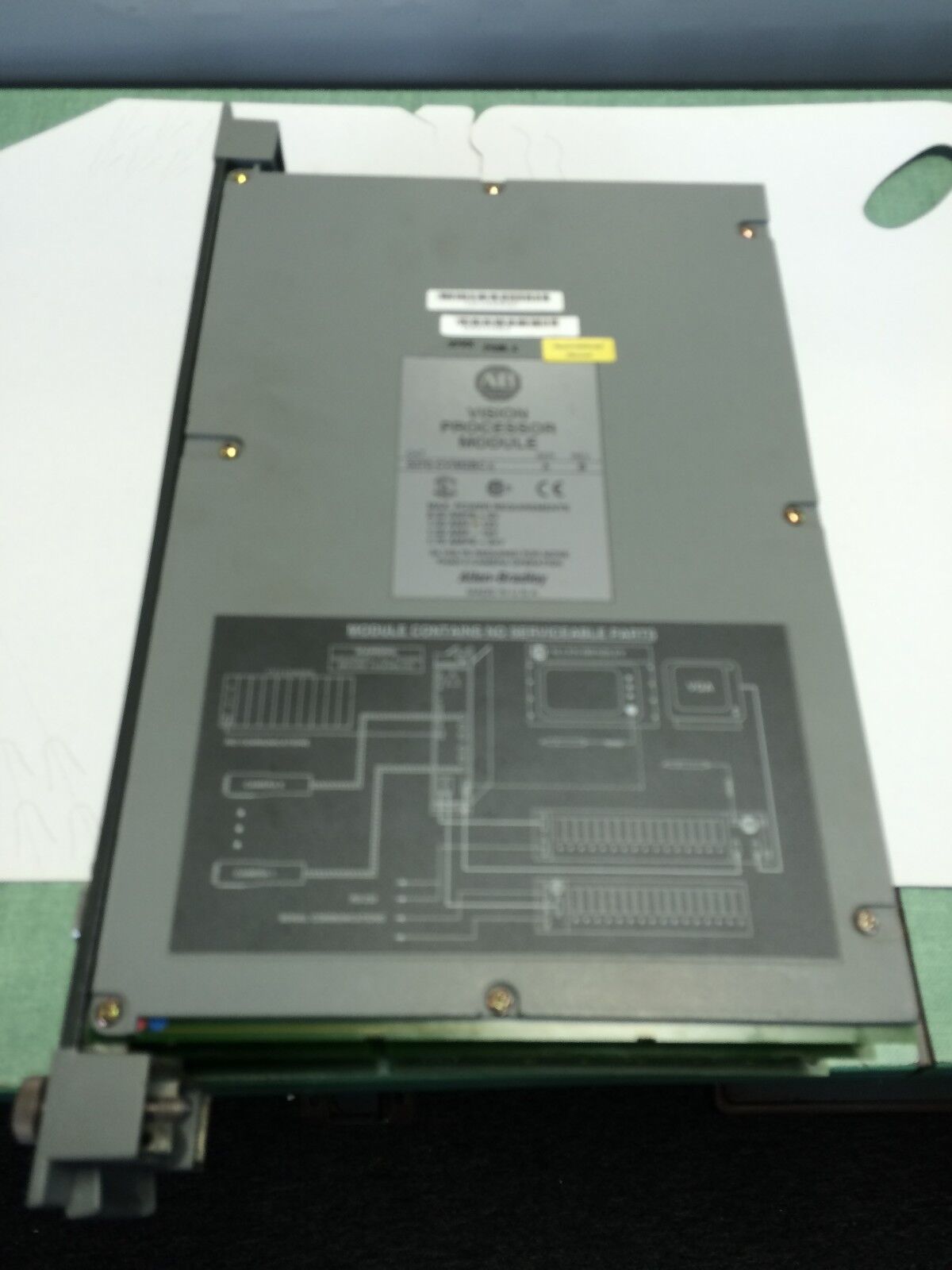 Allen Bradley Cvim2 Vision Input Processor 9Amp 24Vdc,A-B 5370-Cvim2bc,Bv