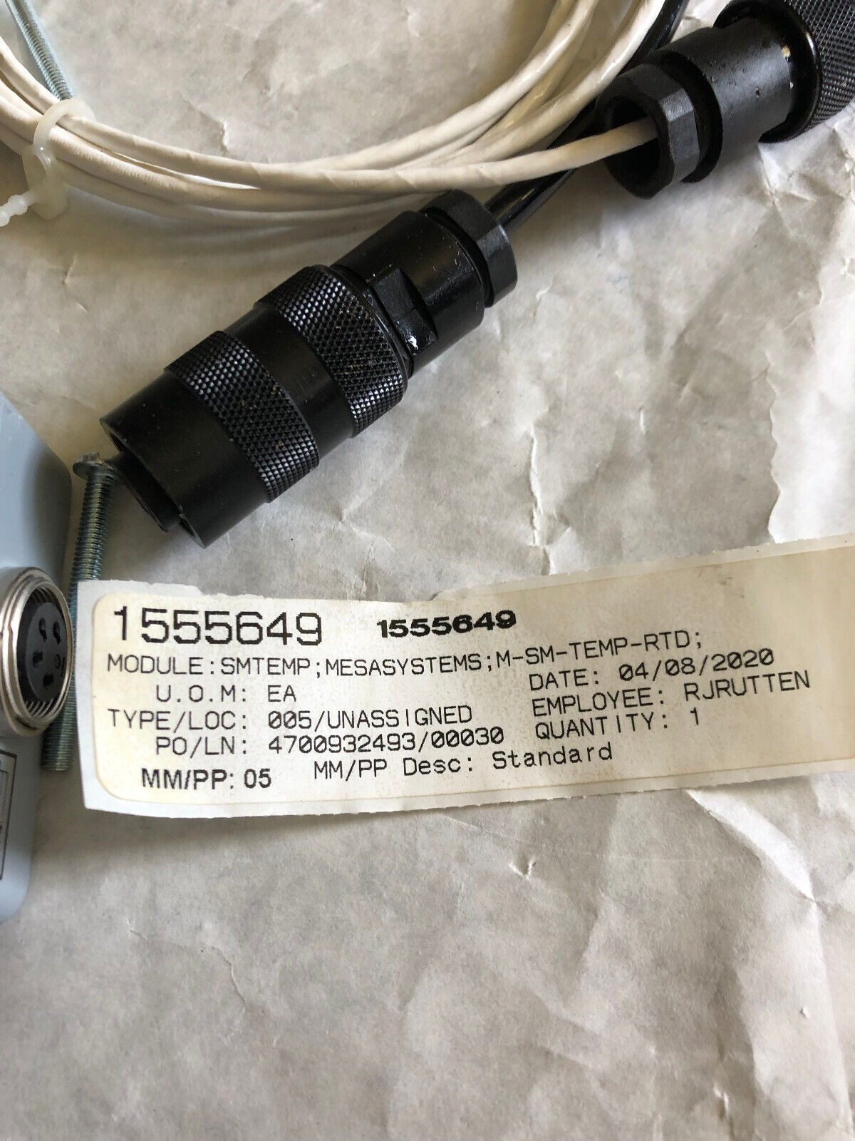 Mesa Systems M-Sm-Temp-Rtd Temperature Sensor,Sm-Temp Rtd Temperature Module,An
