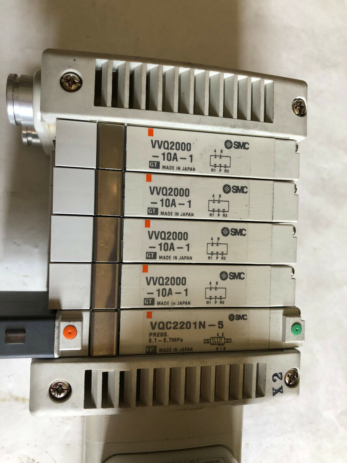 New Smc Us2984-10,Ex230-Sdn1,Ex230-Cb2,Vqc2201n-5,Vvq2000 Interface Valve,Ba,Ch