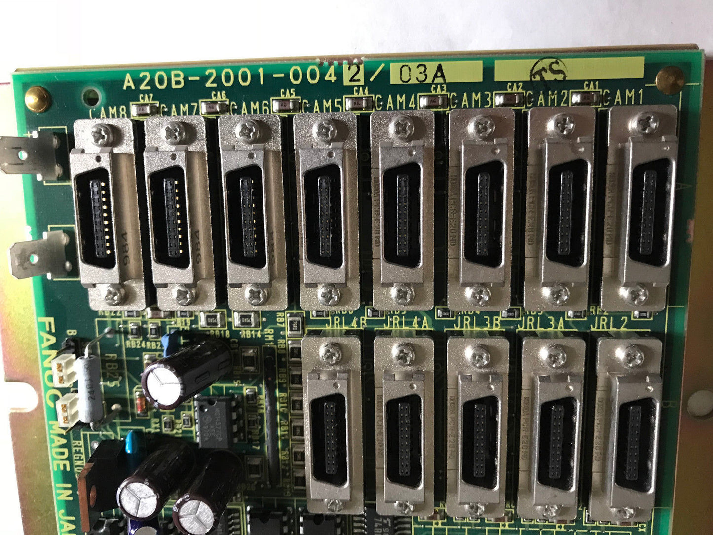 Fanuc A20b-2001-0042/03A 8 Camera Multiplexer Board A20b-2001-0042,Ah