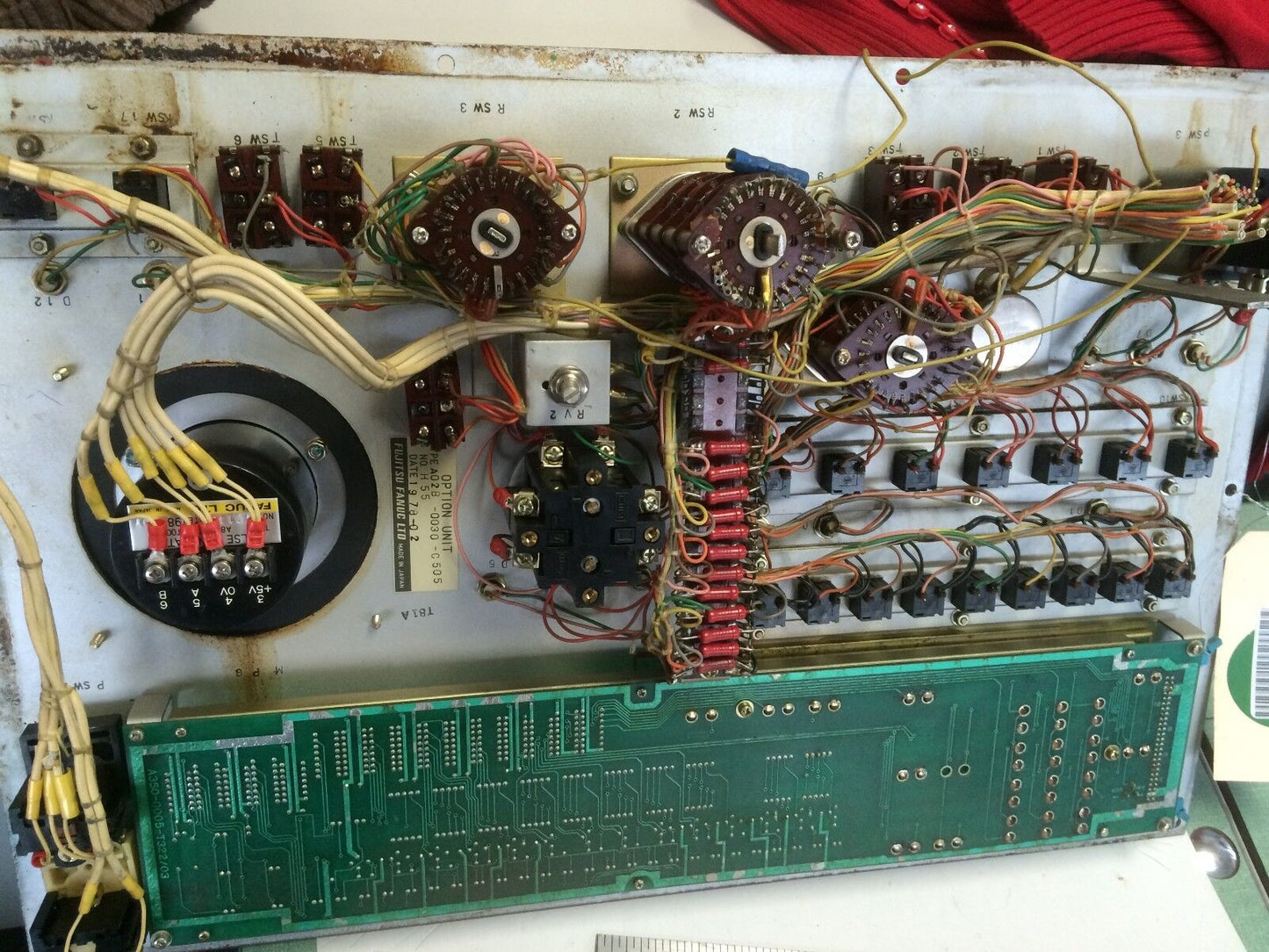 Fujitsu Fanuc A02b-0030-C505 ,A350-0005-T322/03 (Some Button Missed),Be