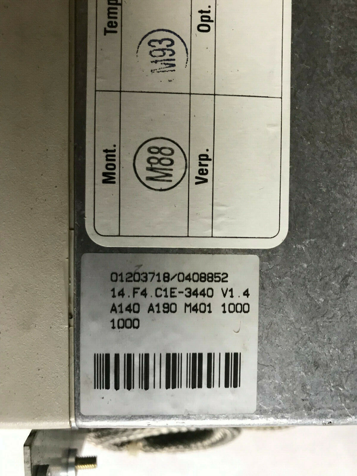 Keb Combivert 14.F4.C1e-3440/1.4,14.F4. C1e-3440/1 4,11 Kva (No Front Cover),So