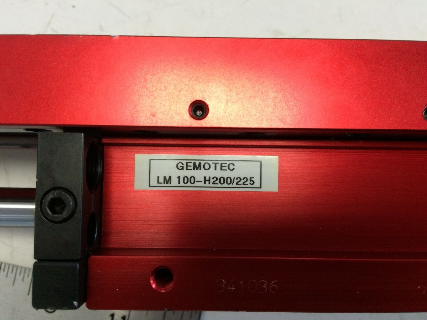 New Gemotec Lm 100-H200/225 Linear Bearing Axis Slide, 225Mm Travel,Bb