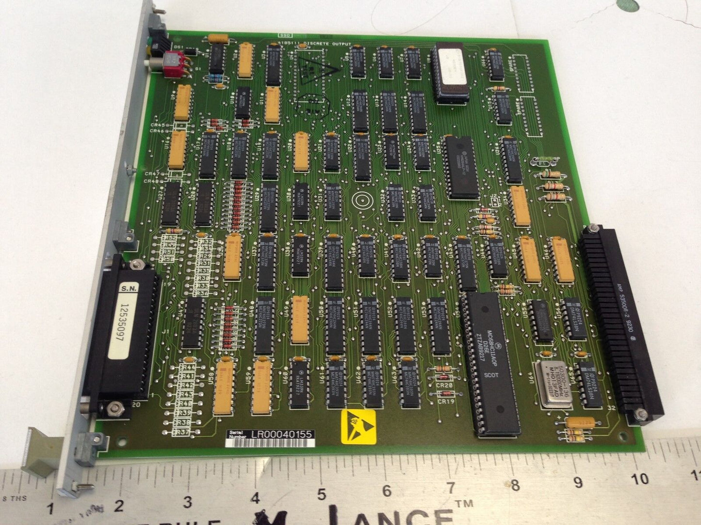 Fisher-Rosemount Cl6721x1-A3,41B5111 Pwb Discrete I/O Card P1.4,Pss 9223,Ta