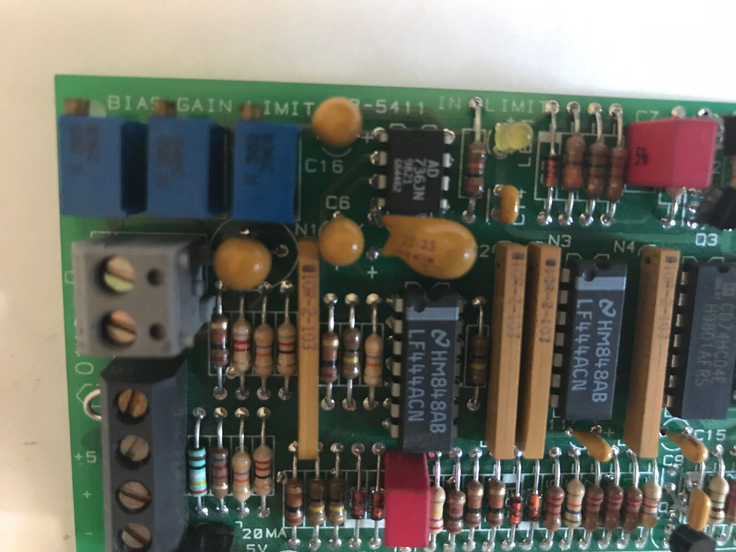 Circuit Board 35-0261, 0119 Bias Gain Limit 08-5411 In Limit,35-0261,Su