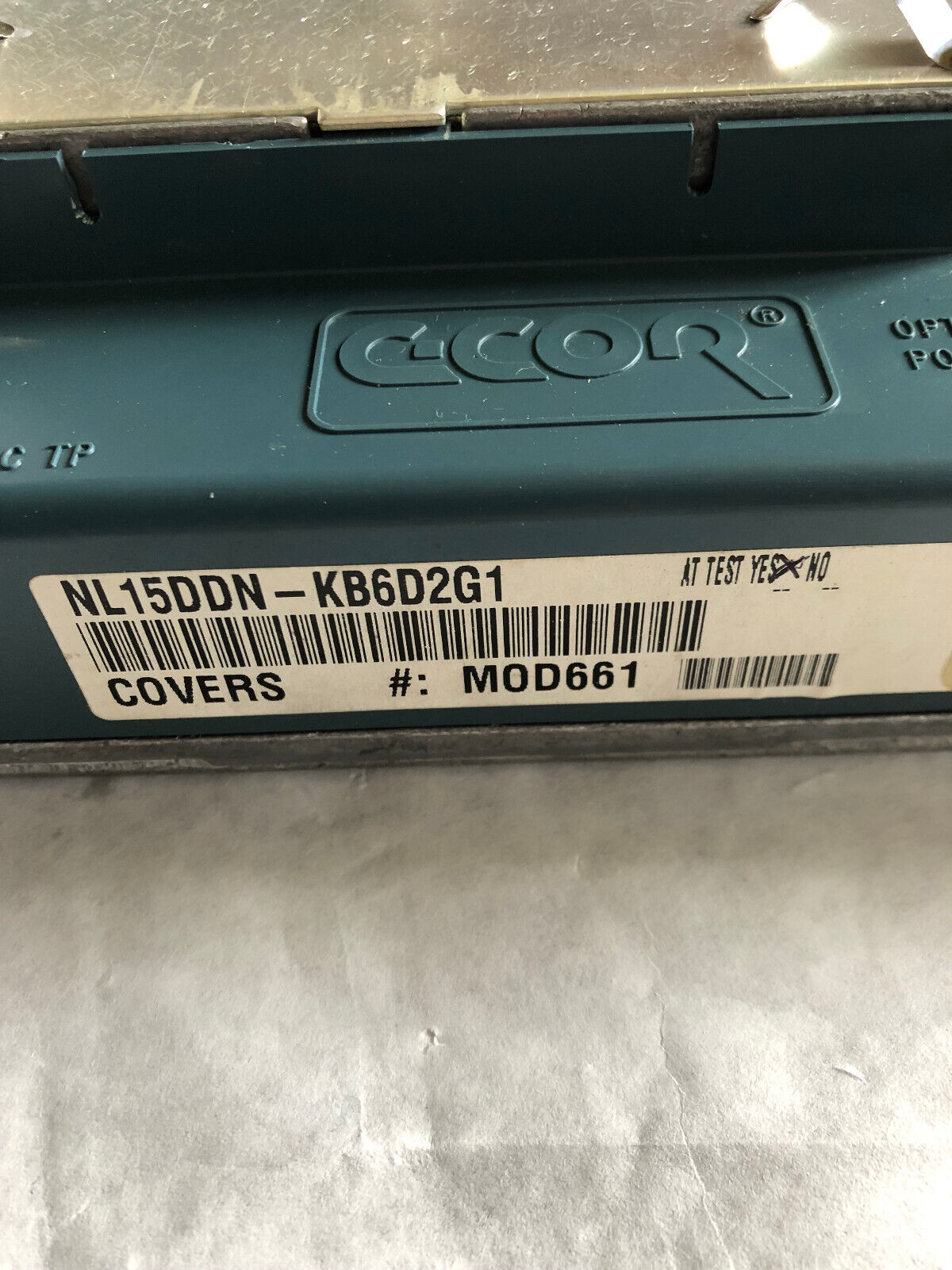 C-Cor Nl15ddn-Kb6d2g1 32 Db 439.25 Mhz Line Extender Amplifier,Covers Mod661,Fg