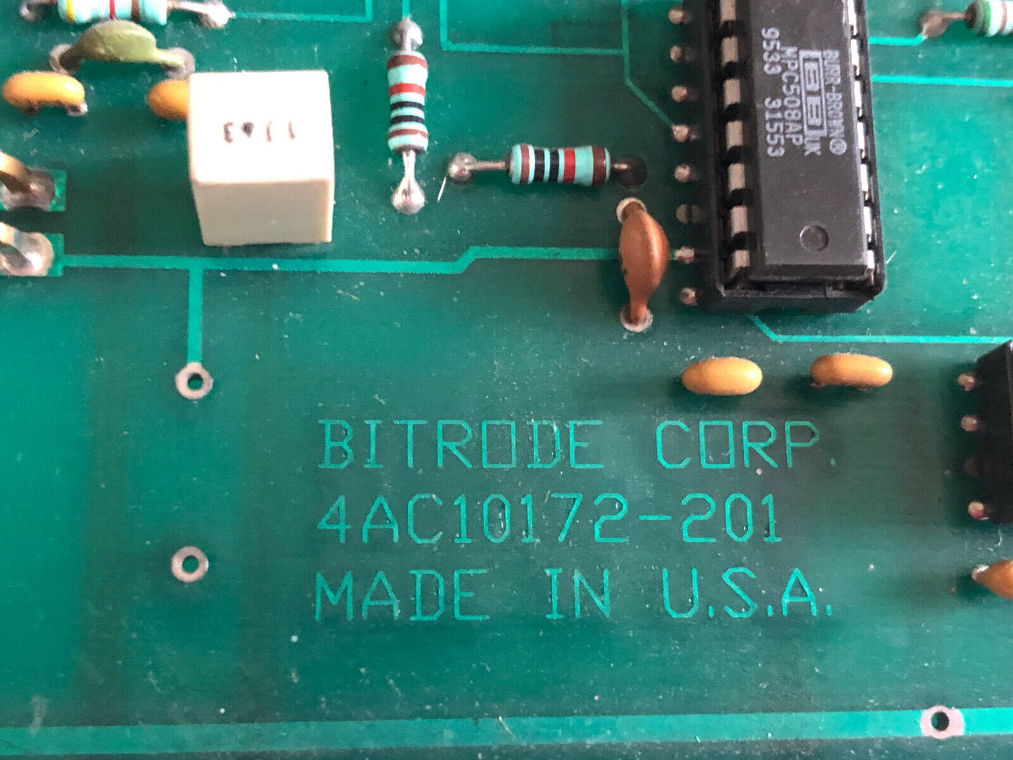 Bitrode 4Ac10172-201 Pcb Circuit Plc Board 4Ac10172-201 Analog Board,Sj