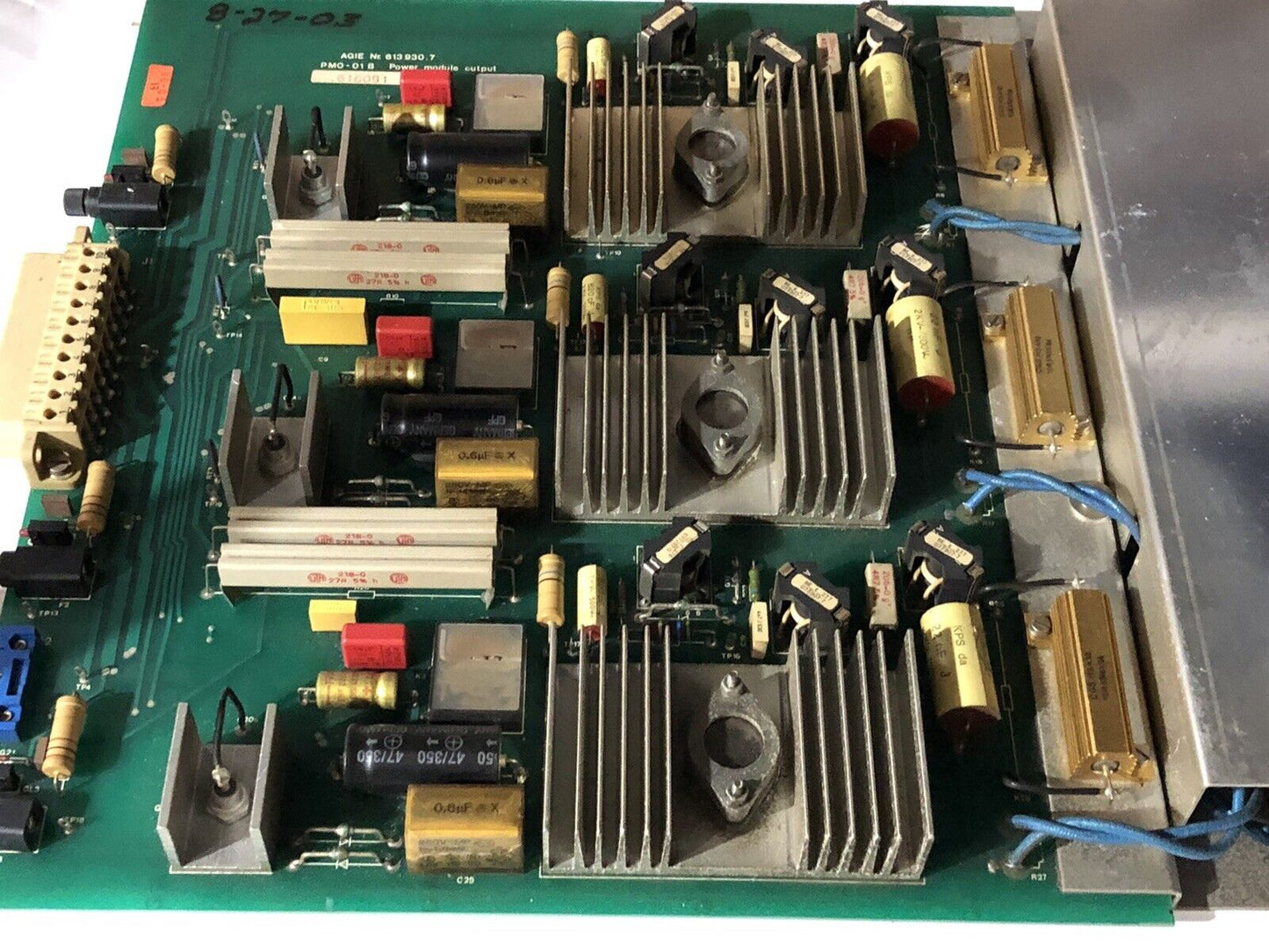 Agie 613930.7,Pcb Board Pmo-01 B 616091 A Power Module Output 613 930. 7,To