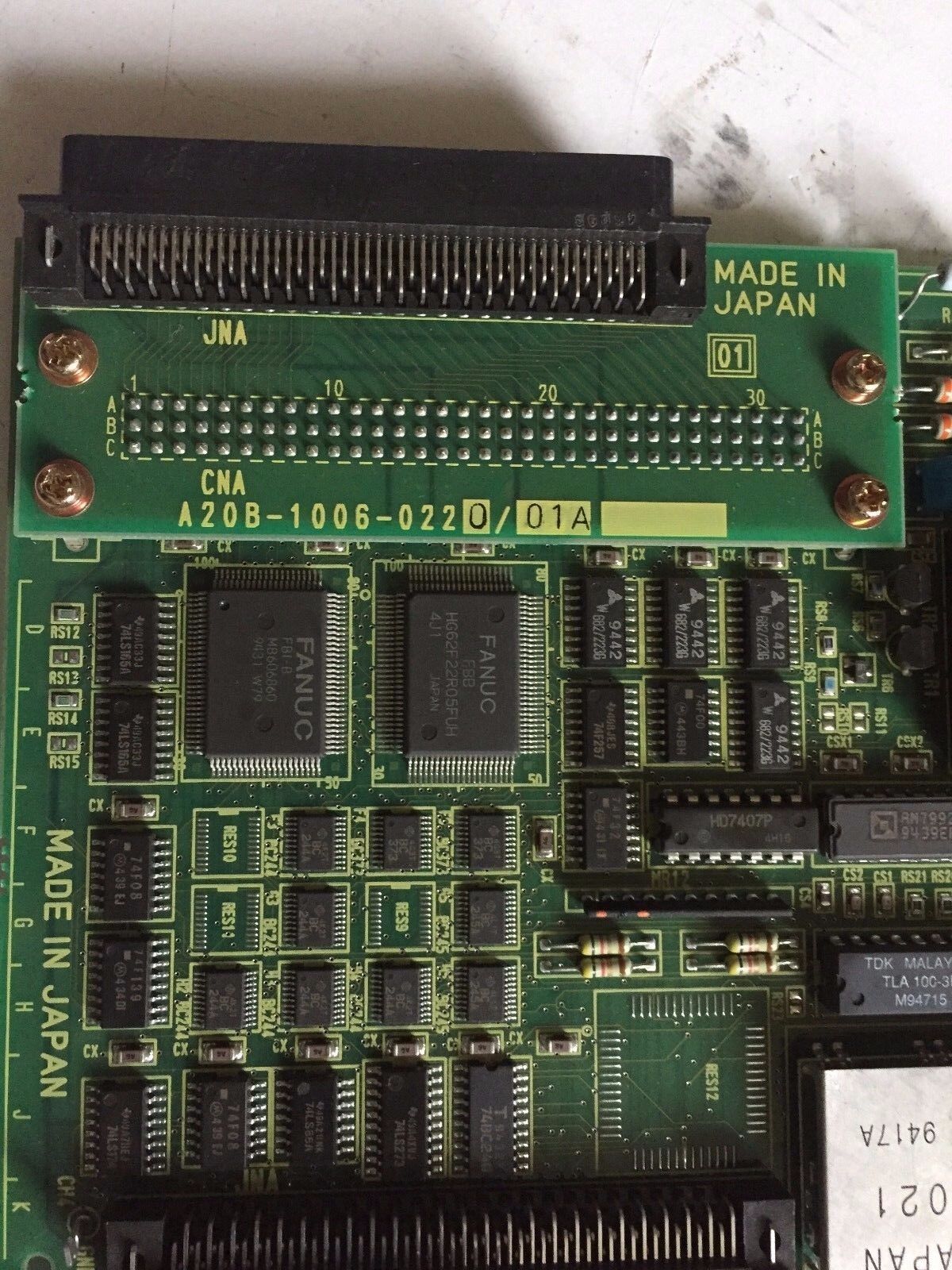 Fanuc A20b-8001-0120/03A,Fanuc A20b-8001-0120,A20b-1006-0220/01A,Ee