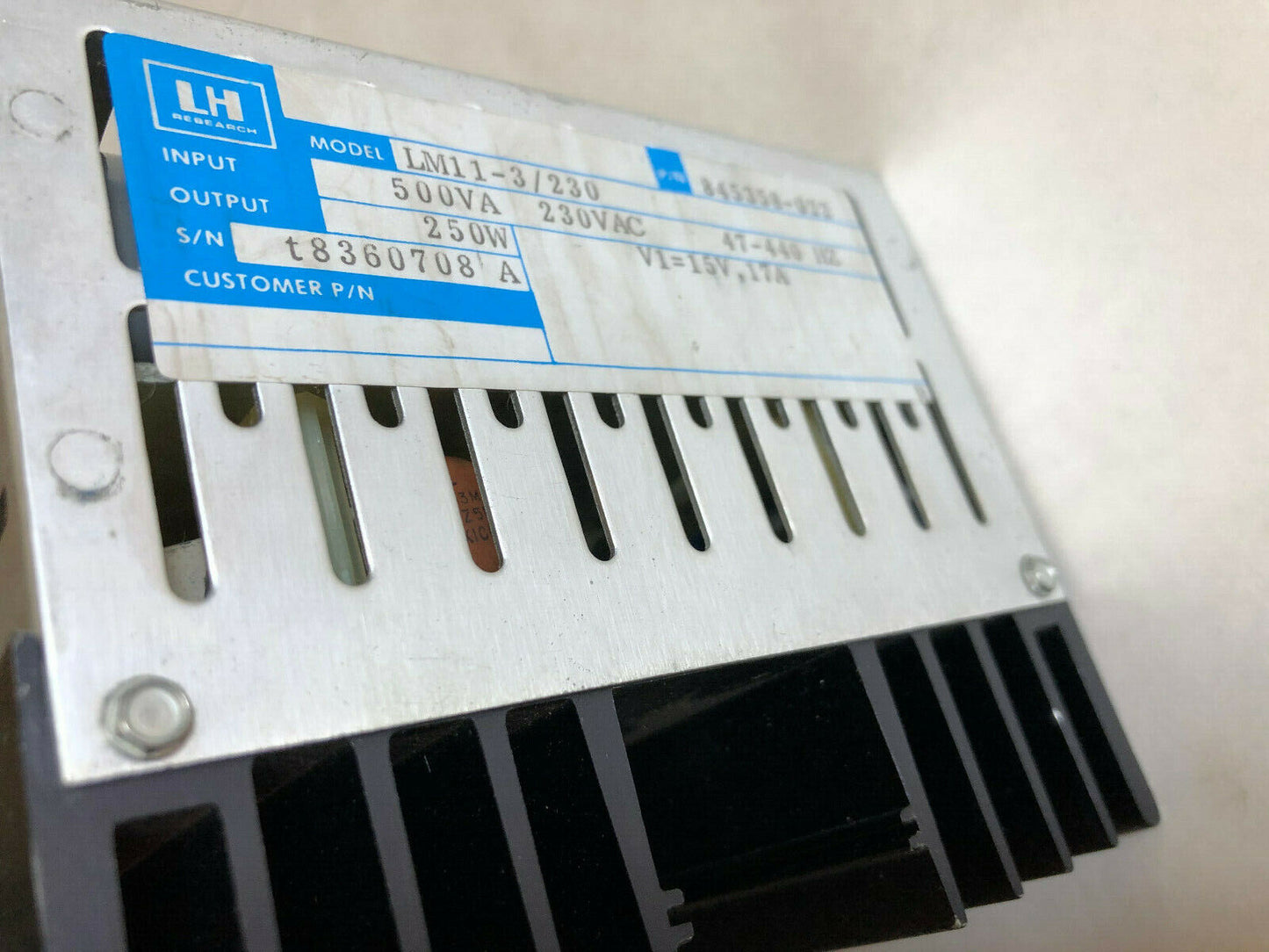 Lh Lm11-3/230,Lh Research Lm11-3/230,Little-Mite Lr41867,845358-022,So