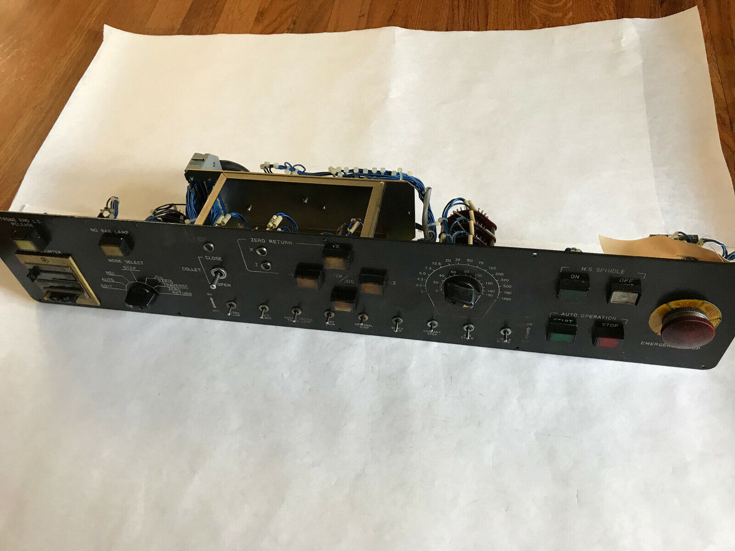 Fanuc A13b-0040-C402 Option Unit Panel Display,A13b-0040-O402,(One Button X) Sm