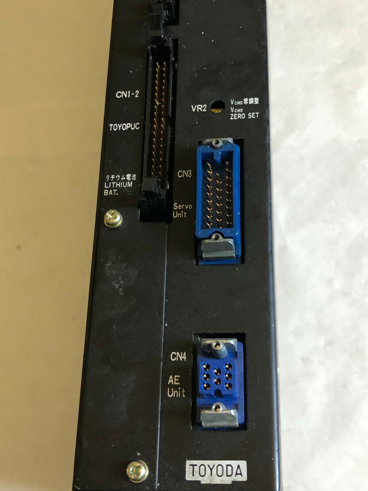 Toyoda Mc180iii-C Cnc Servo Controller Ac 100V, R-Work 250Amp2,Ch