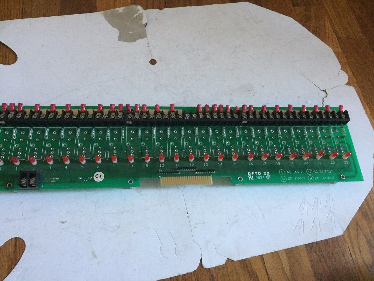 Used Lot 3 Opto 22 Pb-24 Gordossolid-State I/O Module Relay Pb24 000228,Boxac