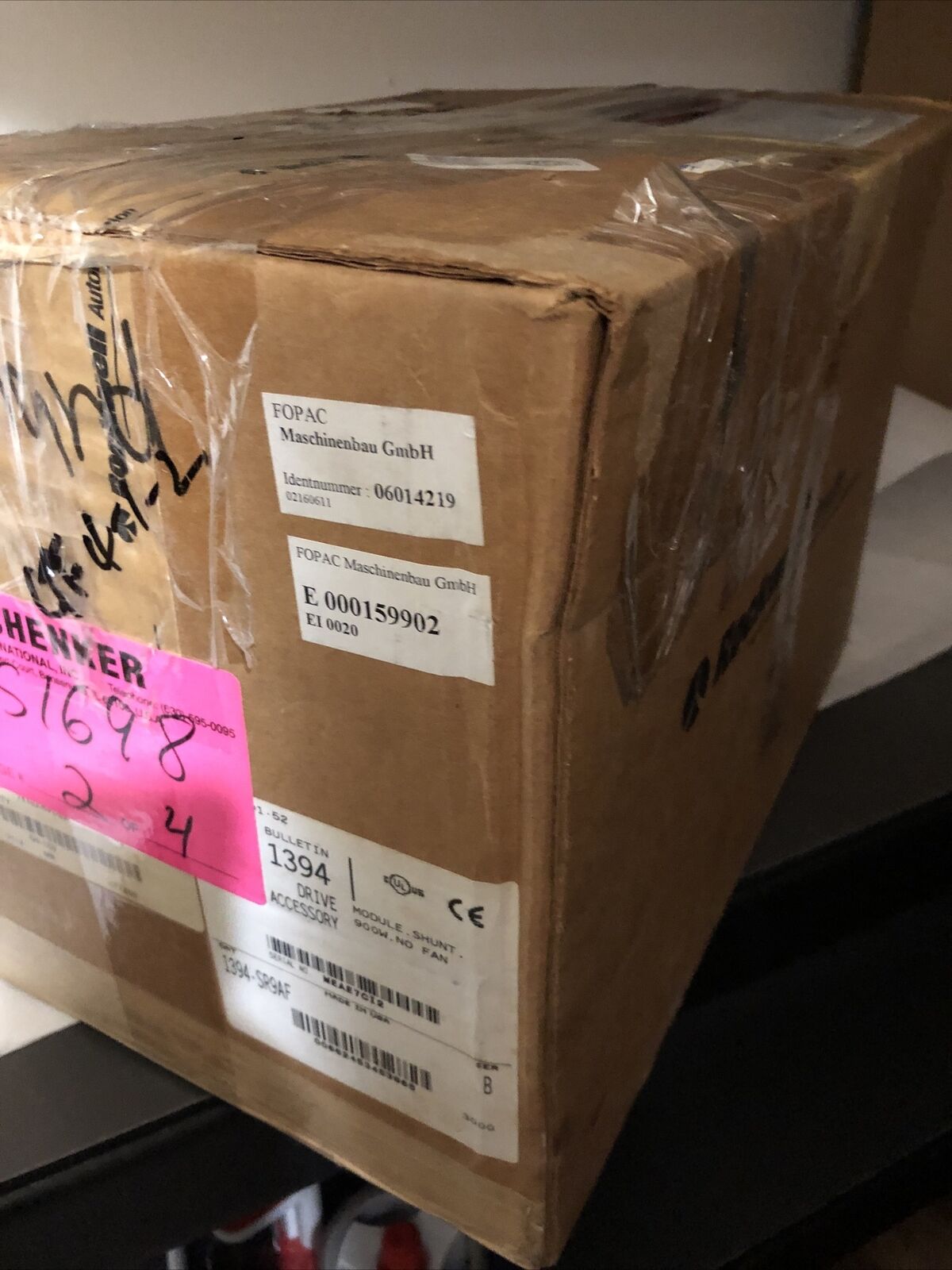 New Allen Bradley 1394 Digital Servo 74102-691-52,300W,No Fan 1394-Sr9af,Df