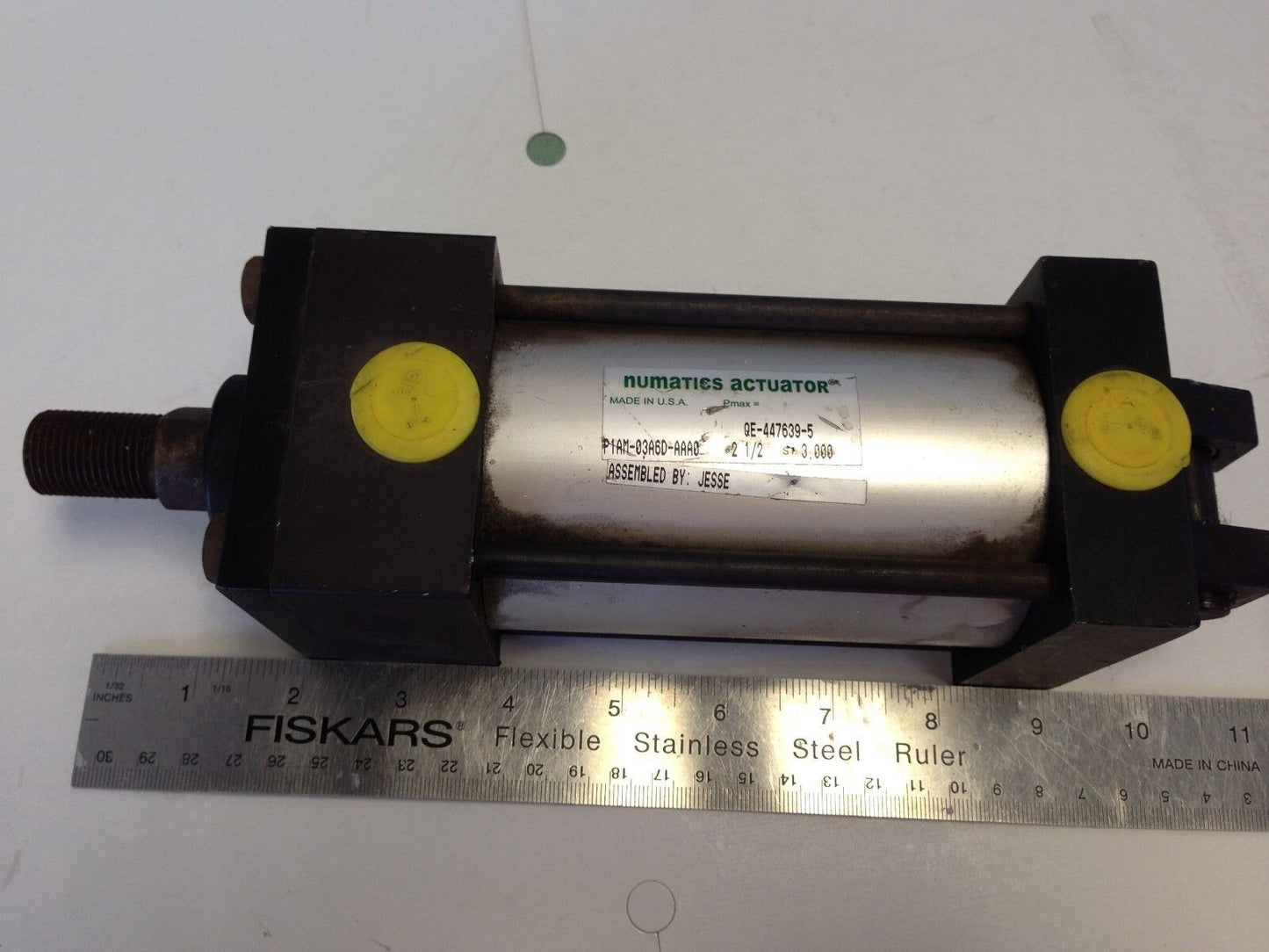 Numatics Actuator P1am-03A6d-Aaao Cylinder Qe-447639-5,P1am-03A6d-Aaa0,3.000,Eg
