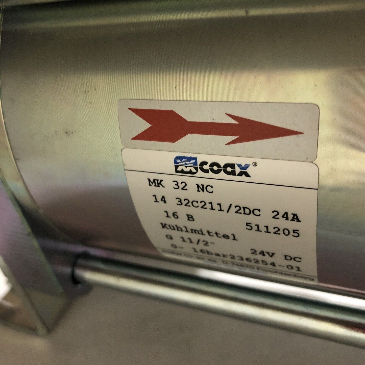 Co-Ax Mk 32 Nc Emulsion Solenoid Valve,1-1/2" Npt,Mk322c216vpb11/2T2oxb,Bq