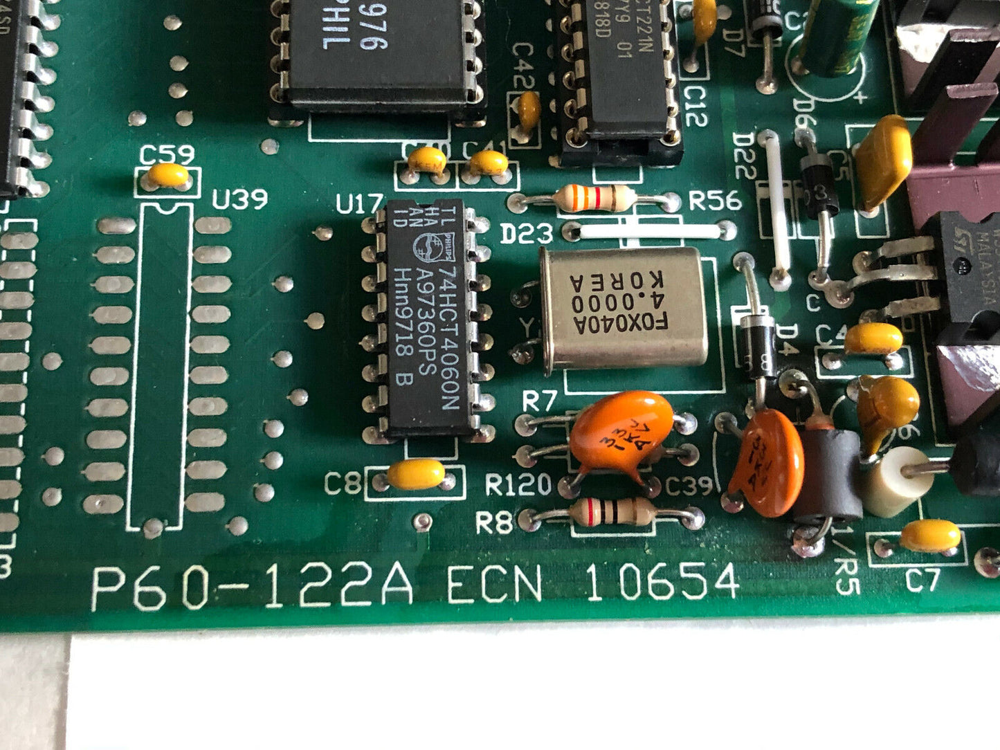 Lamarche P60-122A, Lamarche P6o-122A Pc Board,S2a-122A-2601,Fi