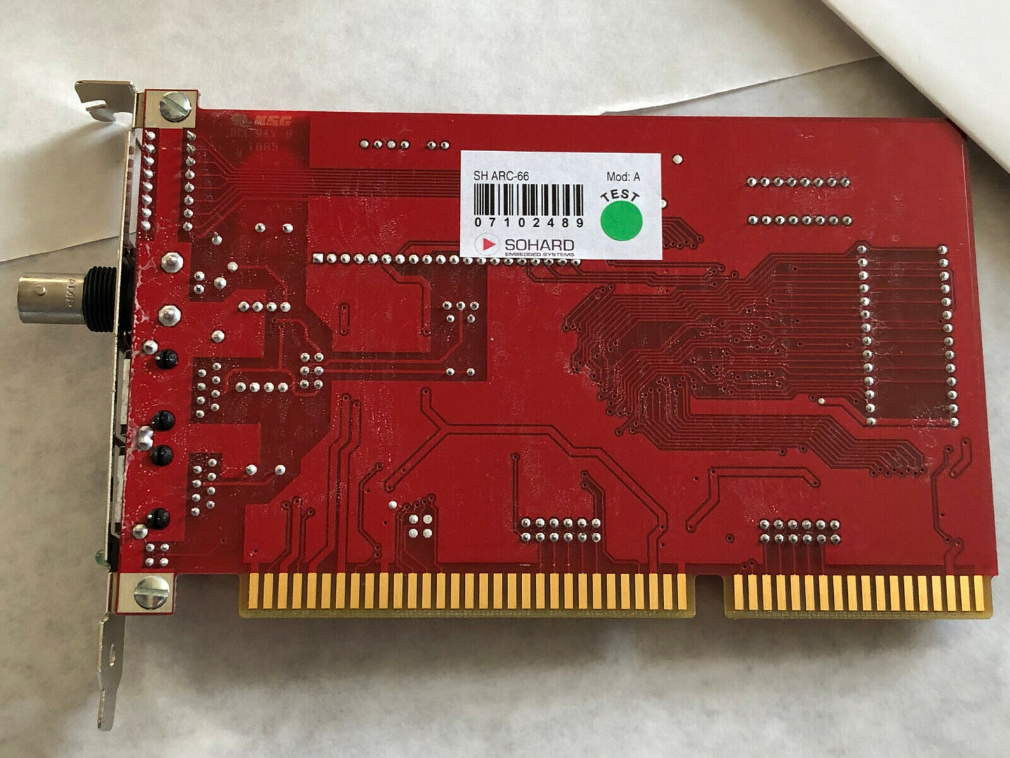 New Sohard Sh-Arc66 V04.00,67782 Arcnet Isa Card,Eb