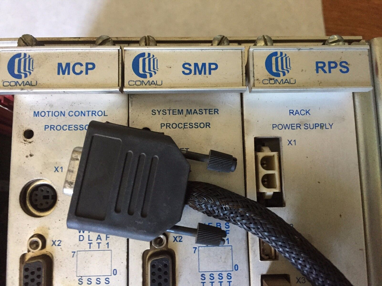 Comau Cr10155180,Comau Dnp,Mcp,Smp,Rps Plc Rack I/O,Fieldbus Processor,Ap