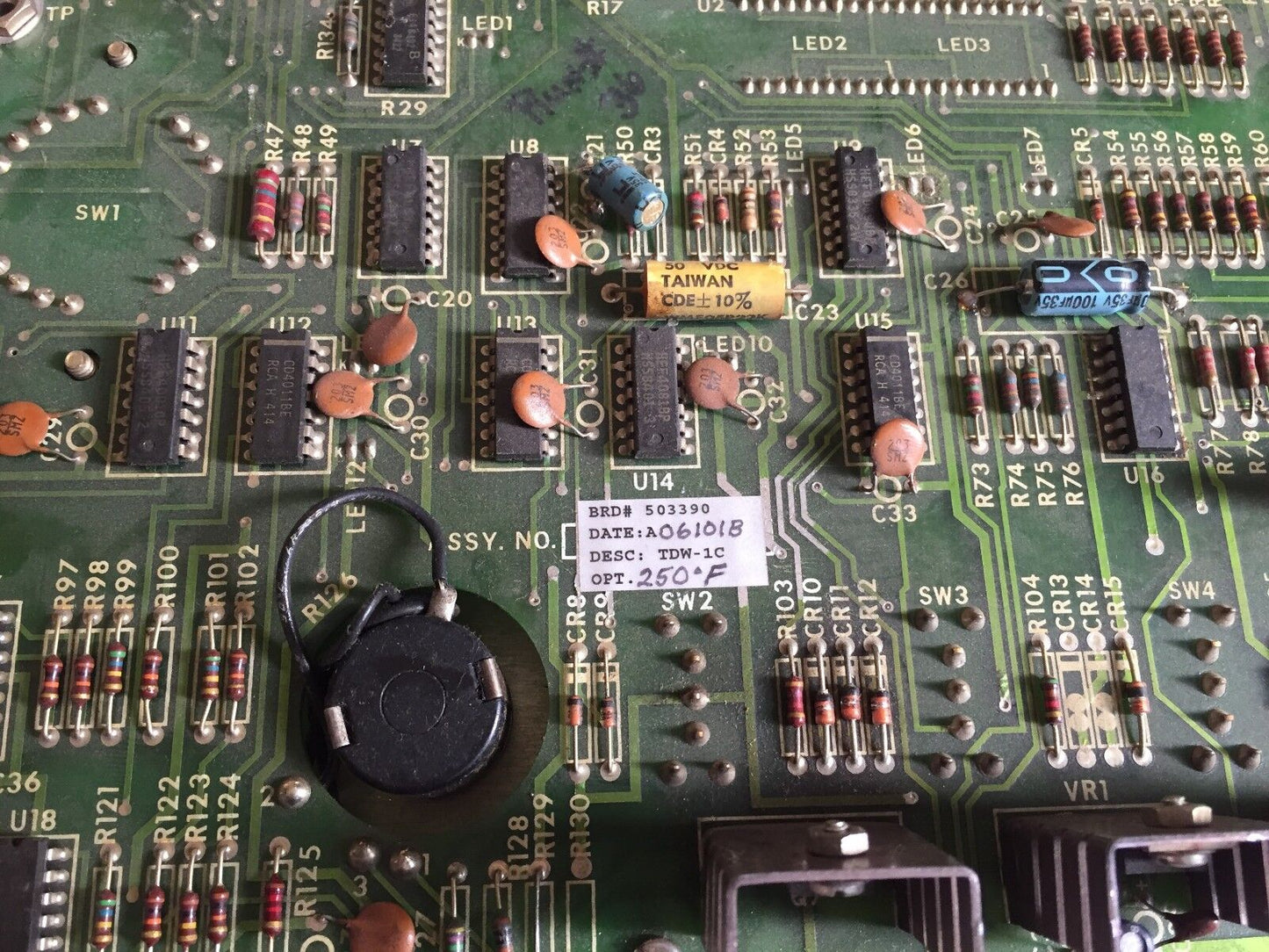 Aec 503390,Tdw-1 Capplication Engineering Solid State,An Aeg Tdw-1C 250Deg F,Et