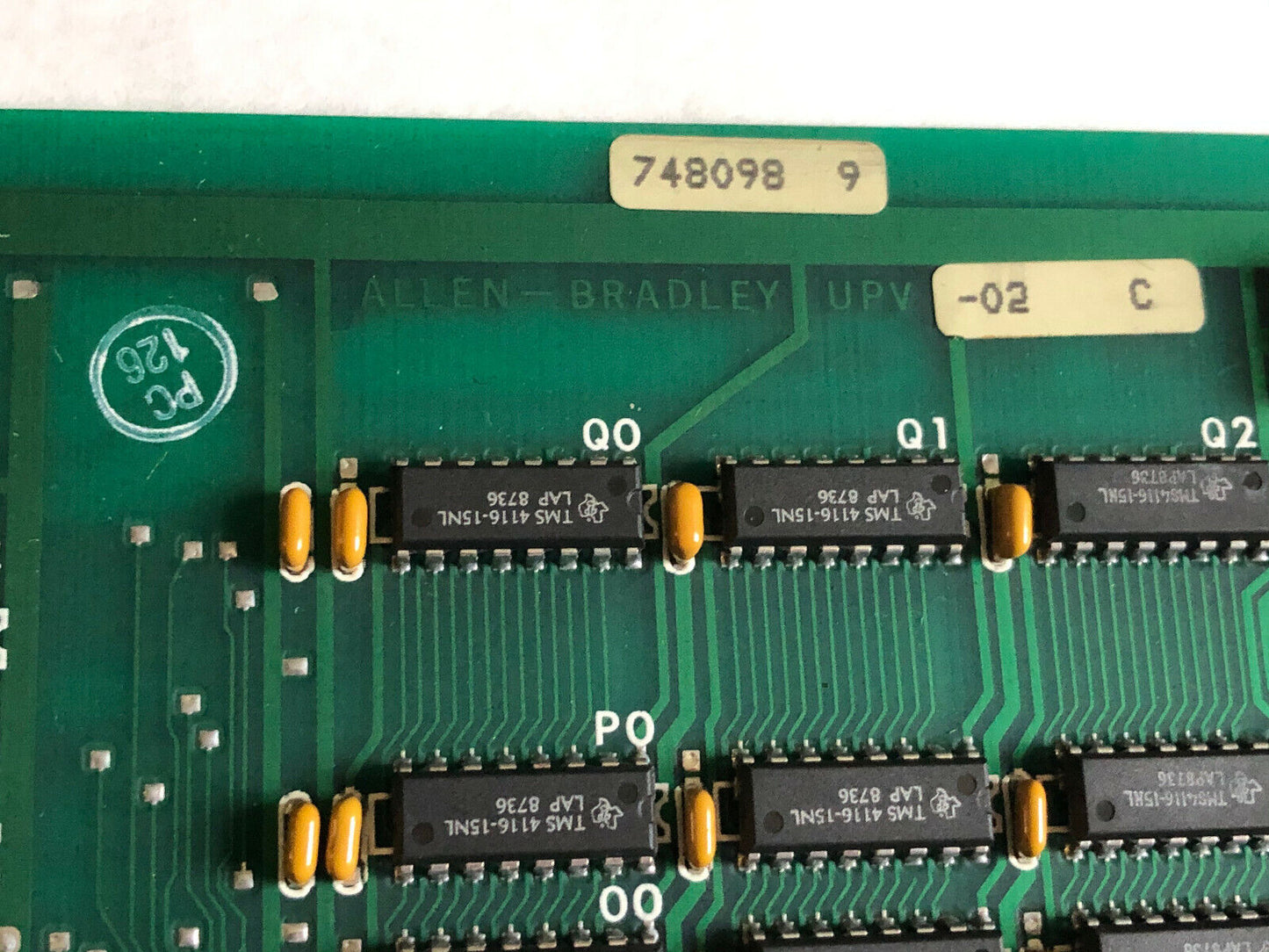 Allen Bradley Upv Processor 32K Memory Module 635531 Rev2,Hst-174,63553190,Bf,Cf