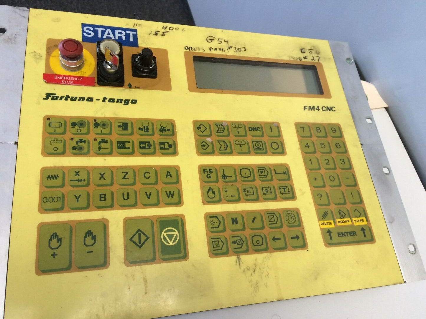 Fortuna-Tango Fm4 Cnc,051 550 40602,Hk 080275,Operator 1419.033 C,Lj512u01b,Bv