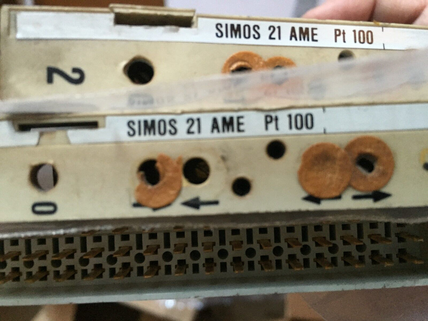 Siemens E53153-A 891-L1,Simos 21 Ame Pt 100, E 53153-A 891-L1 W/Led Indicator,Cf
