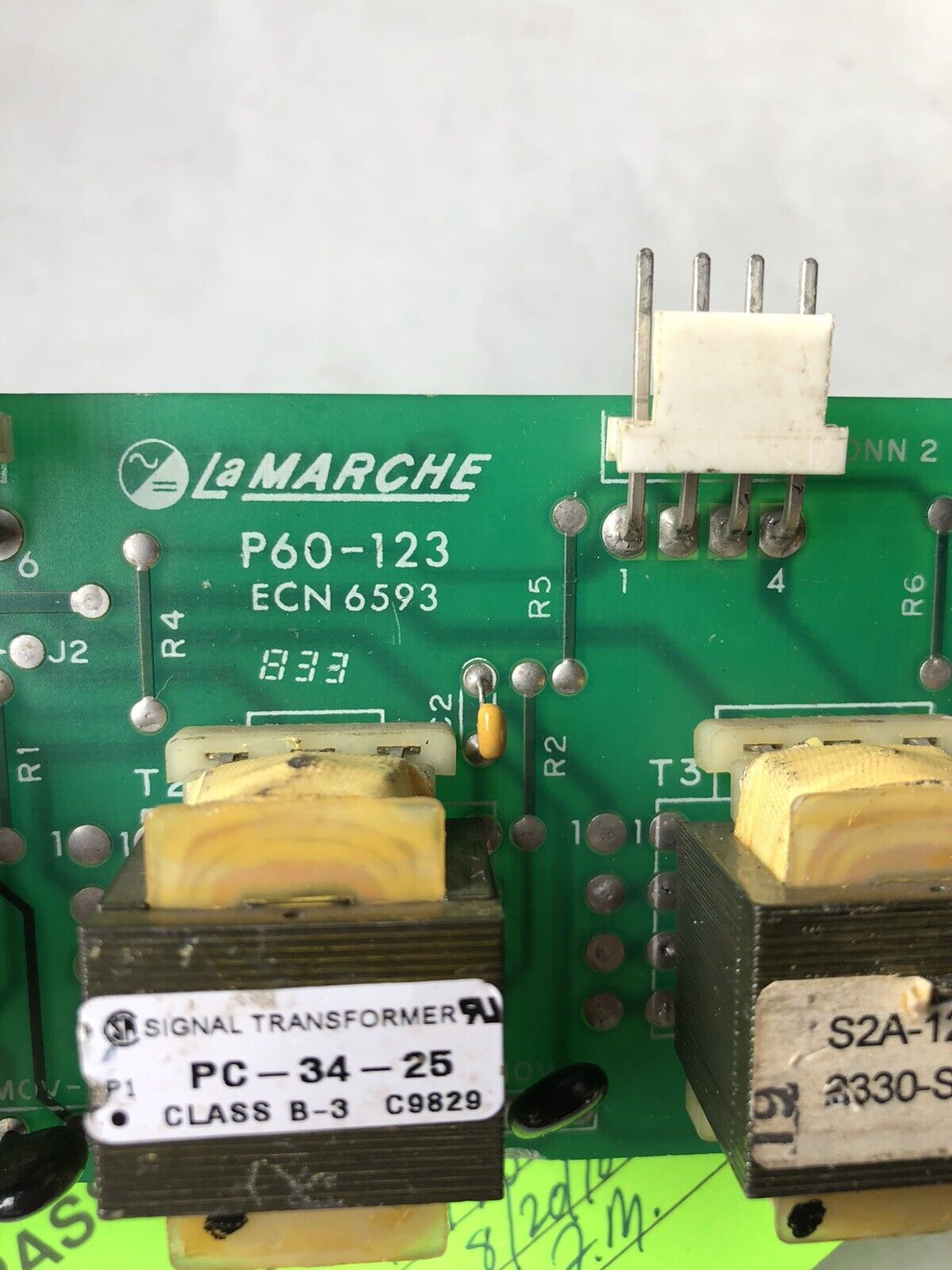 Lamarche P60-123,La Marche P60-123 Control Pcb Board,Ha