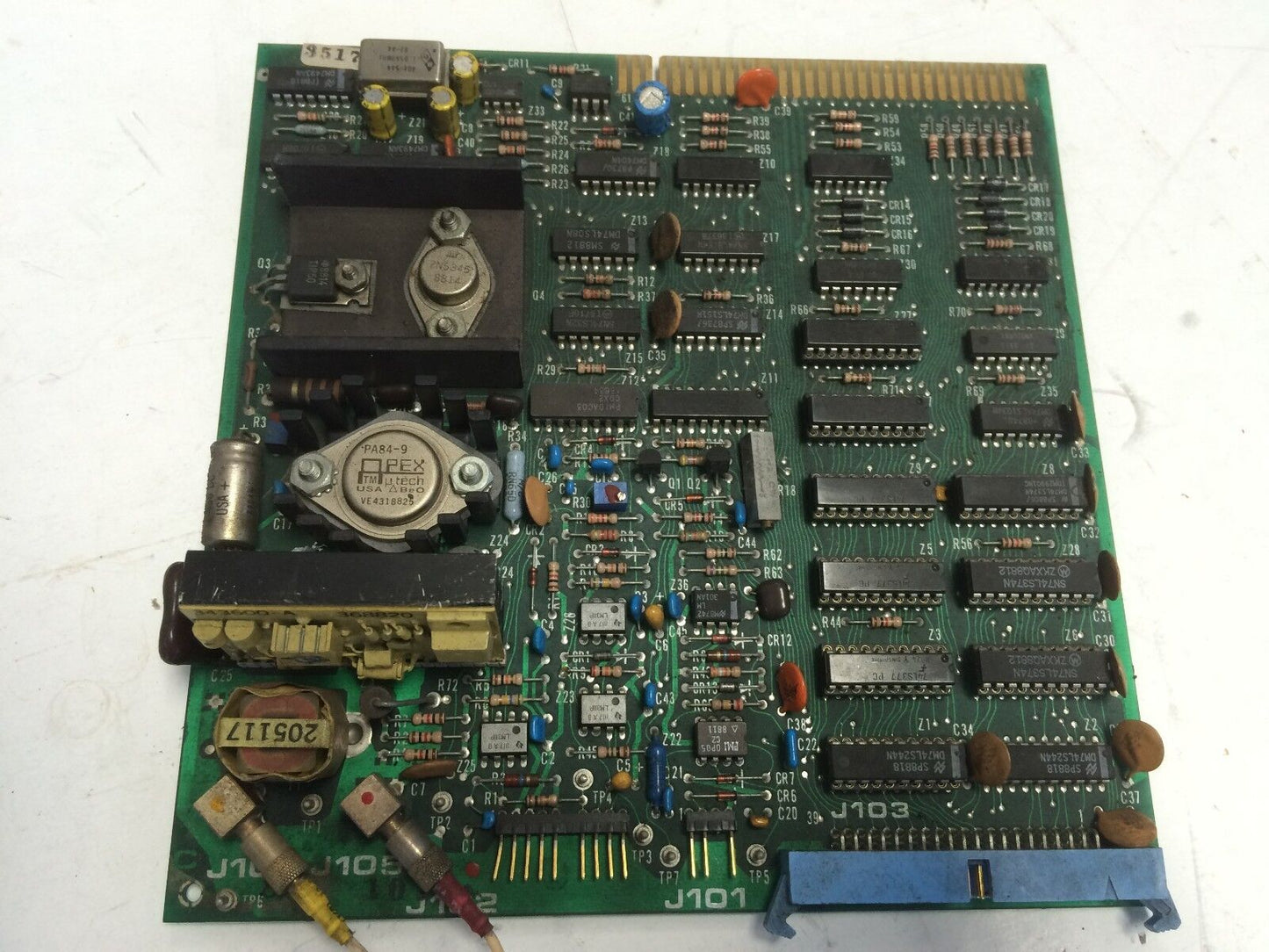 Videojet 351773 G,351773 L, L343600-A Pcb Board,J101,J105,Bp
