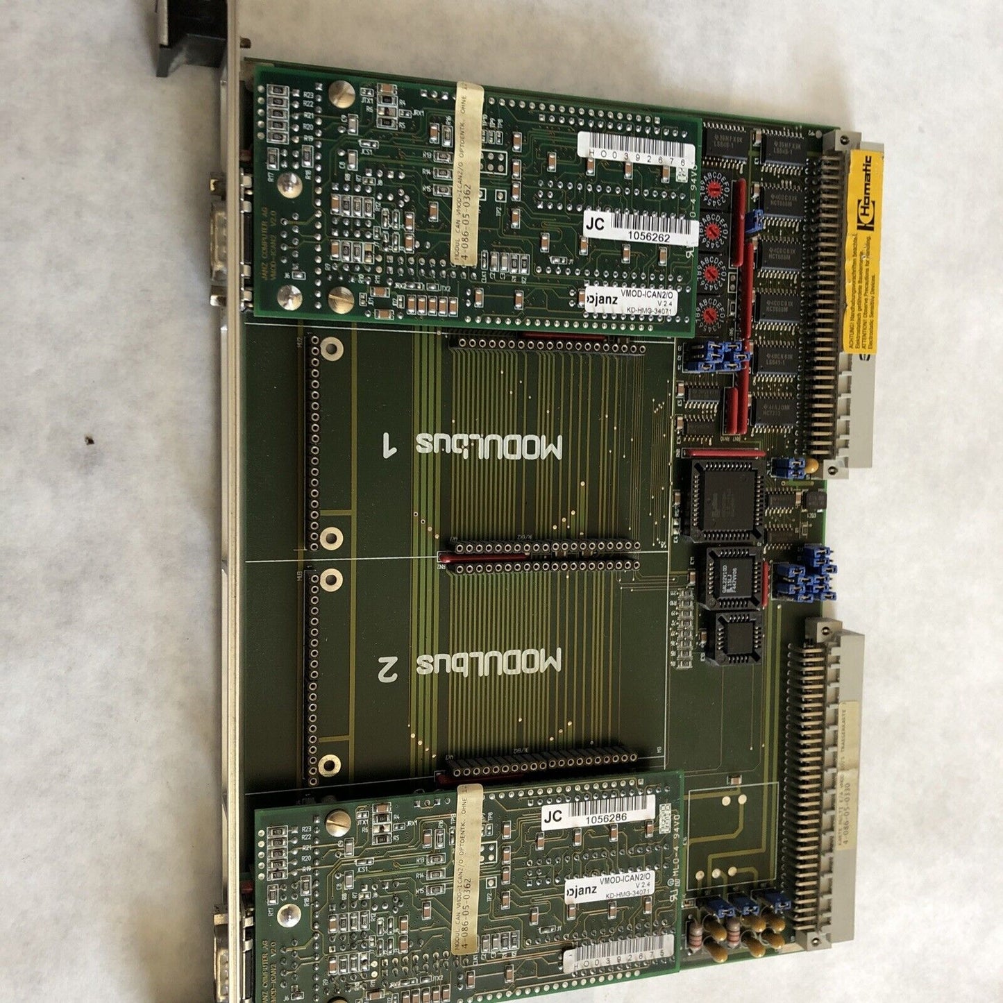 Homatic Vmod-Io,Vme-Series,4-086-05-0330,4-086-05-0362,Vmod-I0,Vmod-Ican2/0,Ea