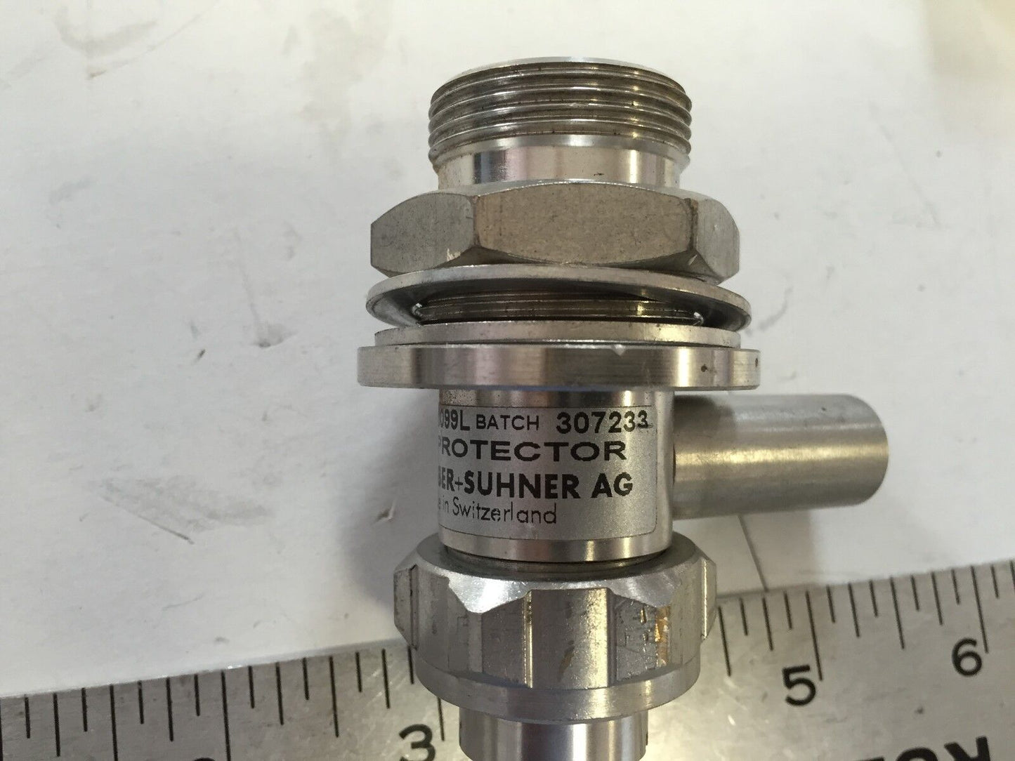 New Huber Suhner 3400.41.0099L Emp Protector Connector ,Sc