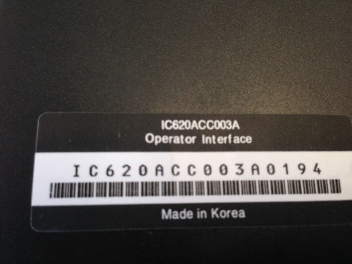 New Fanuc Ic620acc003a Operator Interface Micro Plc Hand-Held W/Cable,En