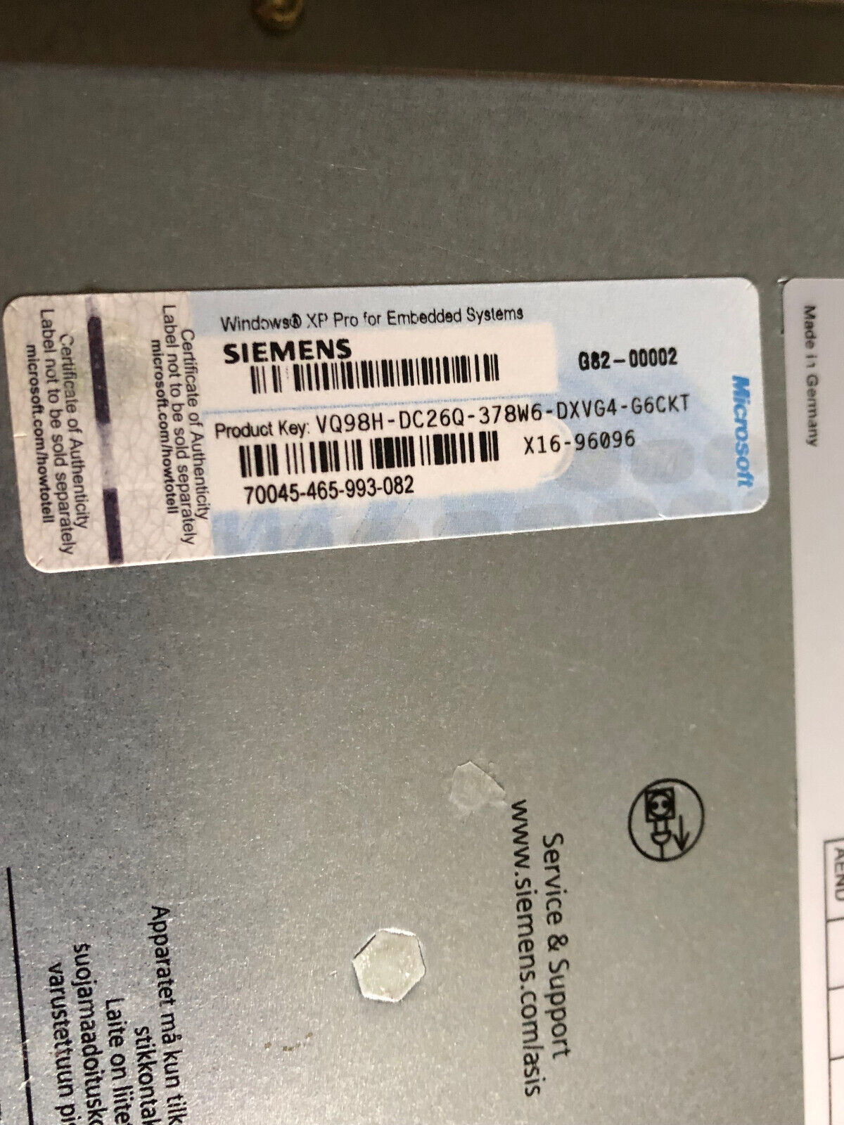 New Siemens 6Av7885-2Ak11-1Da3 Simatic Hmi Industrial Computer,Hmi Ipc577c,Ak