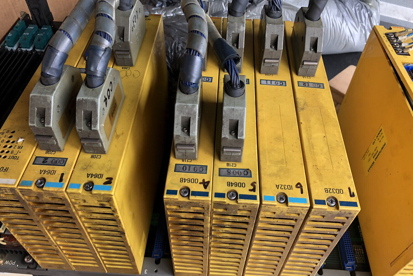 Fanuc A16b-1310-0010/07A,A03b-0801-C003,Pt01a,Od32b,Od64b,Id64a,If01,A03b0801,Cg