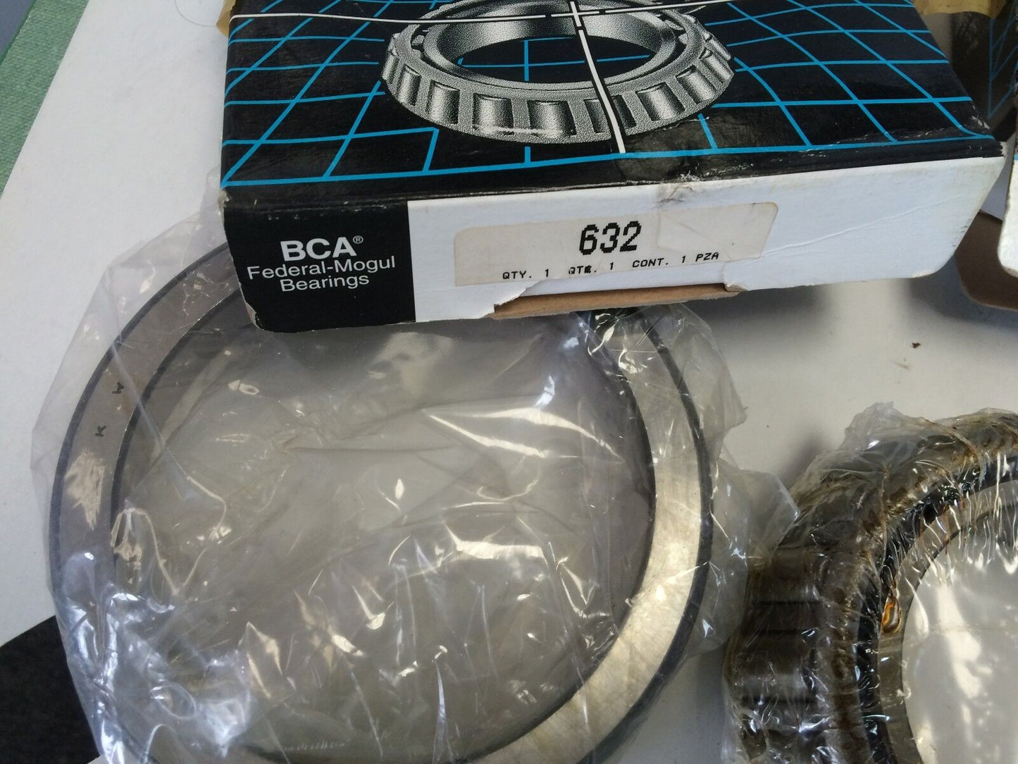 Set Federal Mogal 644/632 Tapered Roller Bearing Cup & Cone,Bower Ks7 644,Km,Bq