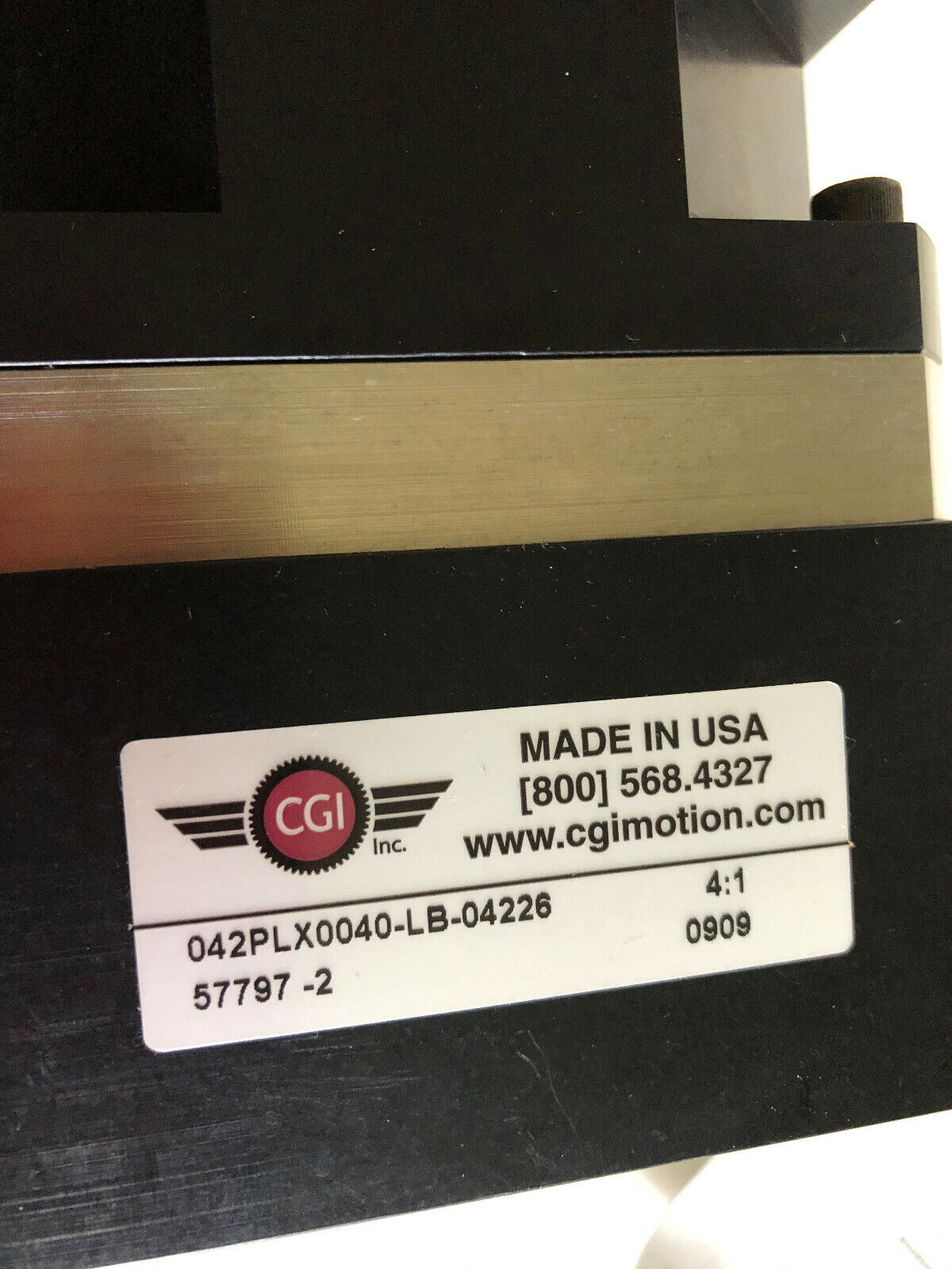New Cgi 042Plx0040-Lb-04226 Gear Box 4:1 Ratio Size 42 Smn1152 High 110Torq,Bb