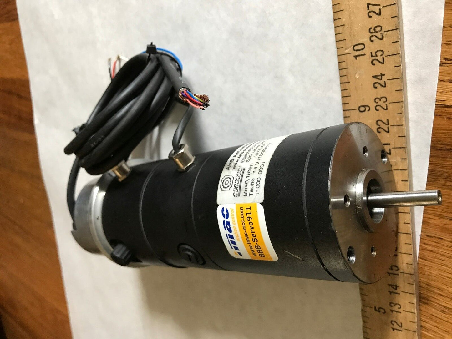 Ahs E586mgd-001D-4,11009-0001 Dc Servo Motor,Sick Dfs60b-Bbpk10000,Tn