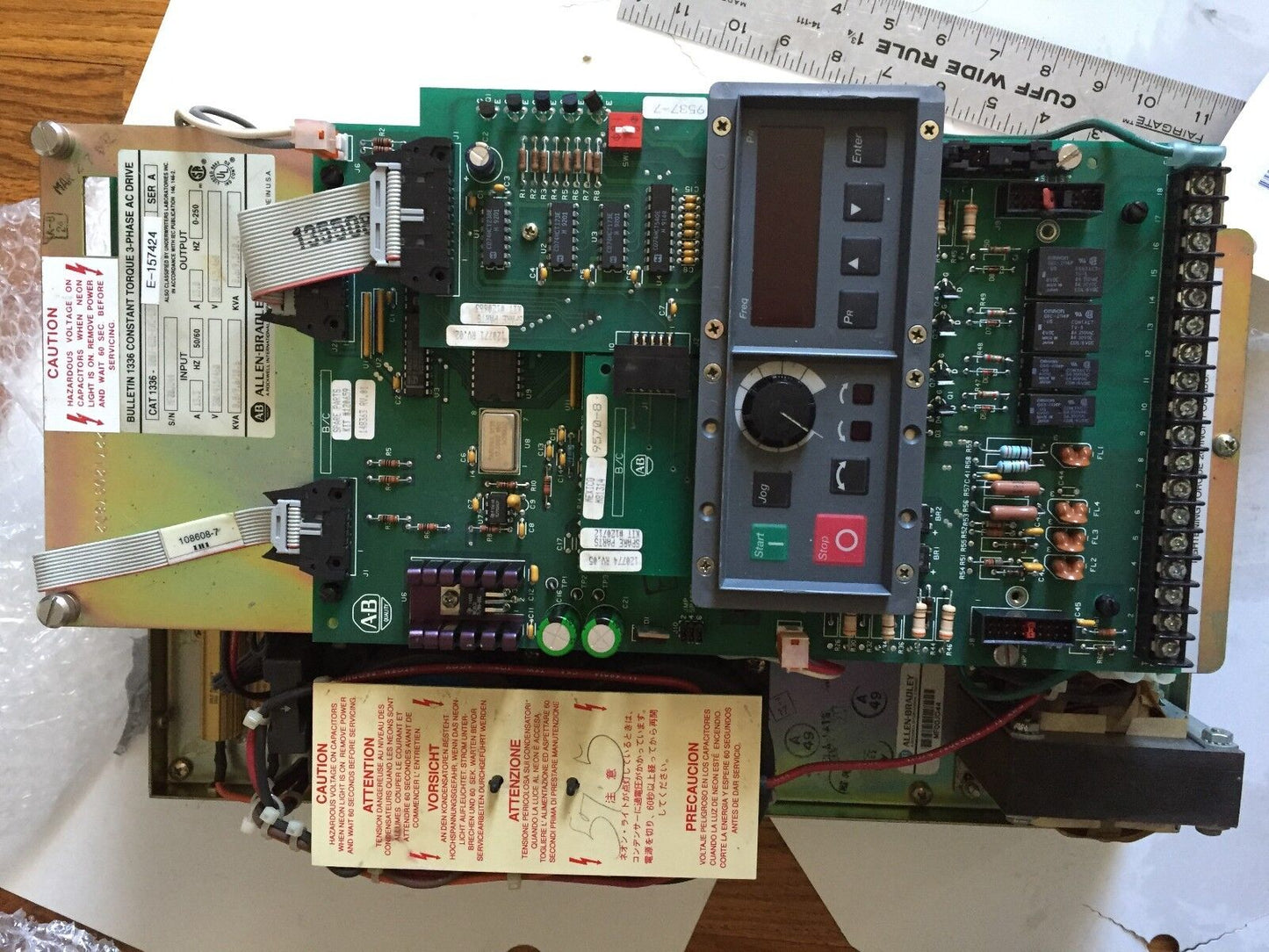 Allen Bradley 1336-B007-E00-Fa2-L3 Ac Drive,E-157424,1336-B007-Edd-Fa2-L3,,Bc