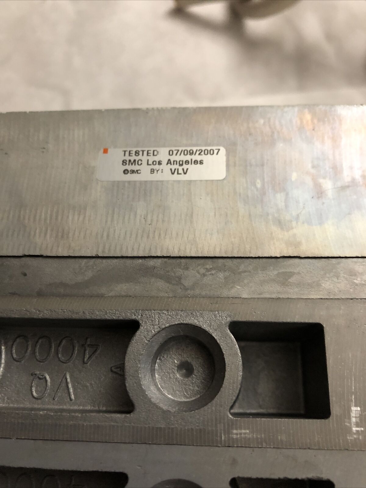 New Smc Vv5qc41 02N7tfd3 Pneumatic Valve Manifold Vq 4000 8Mc Smc 050,Vlv,Am