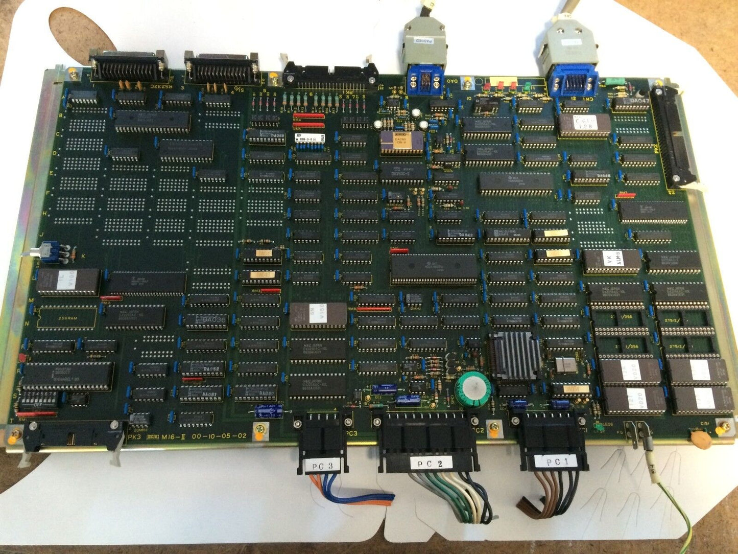 Sanyo Denki M16-Ii 00-10-05-02 Servo Drive Seiki M16-Ii 00-10-05-02, F327579,Sm