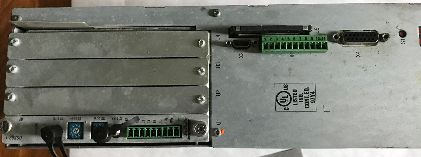 Rexroth Hds03.2-W075n Servo Drive. 3Xac 500V 40A,Sccr 42000A,Hdso3.2-Wo75n ,Eo