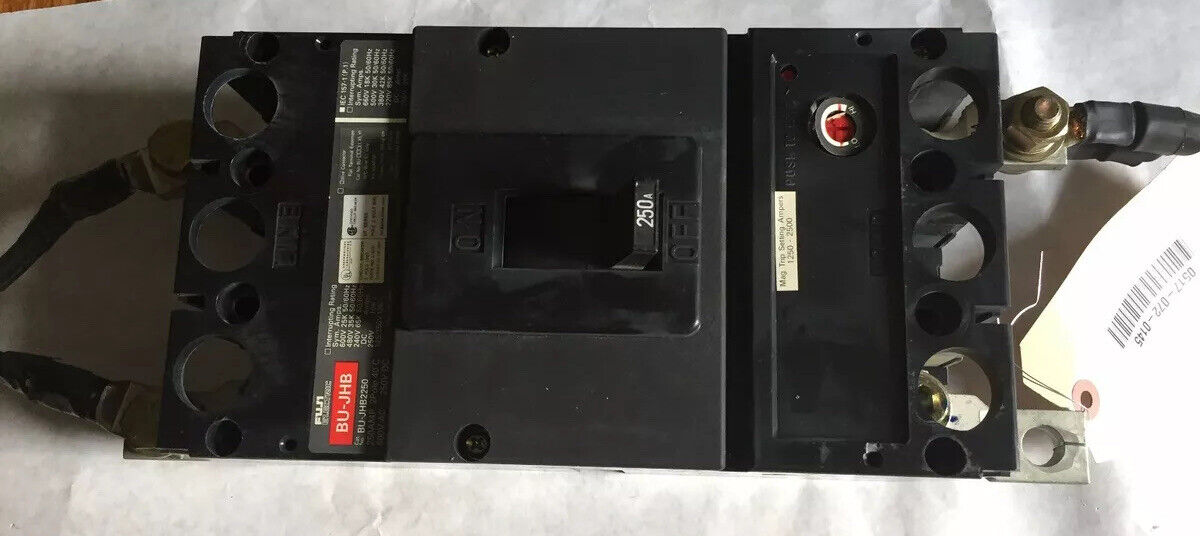 Fuji Bu-Jhb2250,Fuji Bu-Jhb Circuit Breaker,250 Amp,2-Pole,600 Vac/250 Vdc,Bm