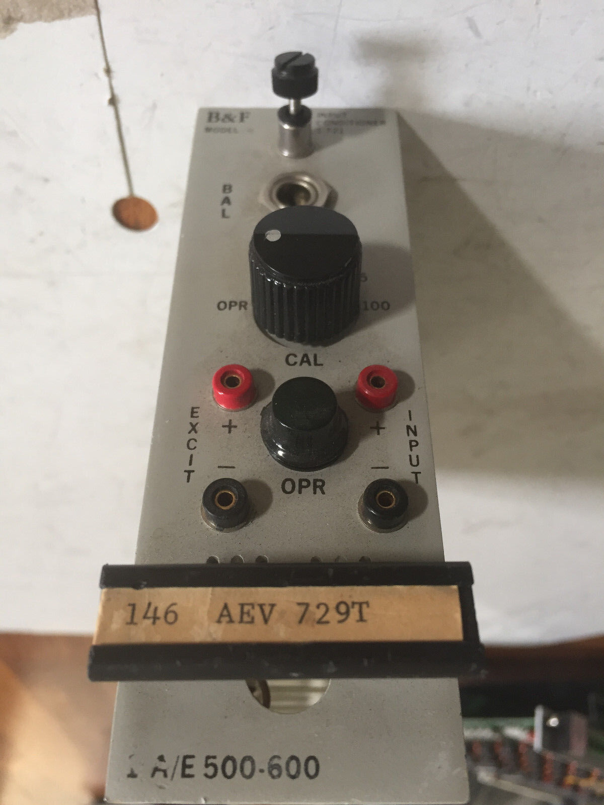 B&F 1-721,B&F I-721,Input Conditioner A/E 500-600,Gd/Ca 55-01036-63,Cs