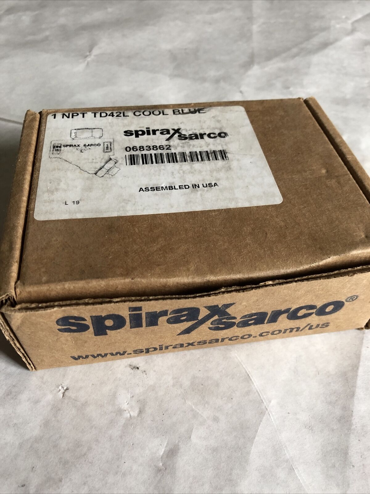 Spirax Sarco Td42l L16 Valve Thermodynamic 1” Steel Steam Trap,A743 Ca40f,Bu