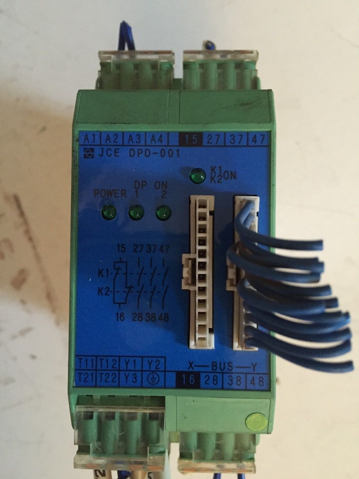 Japan Control Dpd-001 Dual Power On Device,Jce Dpd-001,X-Bus-Y,24 Vdc,Fg