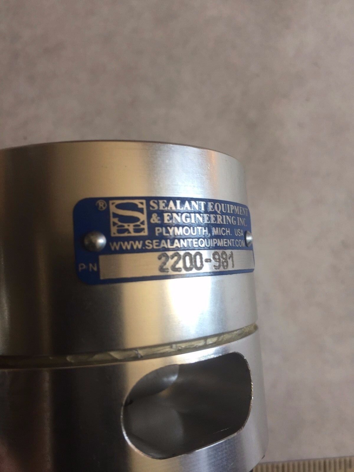 New Sealant 2200-981 Equipment Engineering 2200-981 No-Drip Dispense Valve,Eb